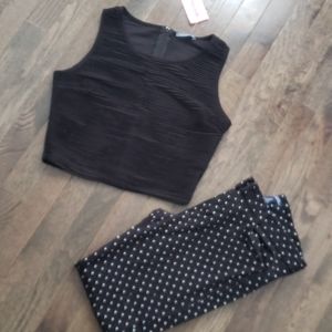 NEW!⚫ Small Black Women's Black Soprano Top